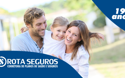 Rota Seguros 19 anos! Uma história de sucesso e orgulho para o mercado de planos de saúde.