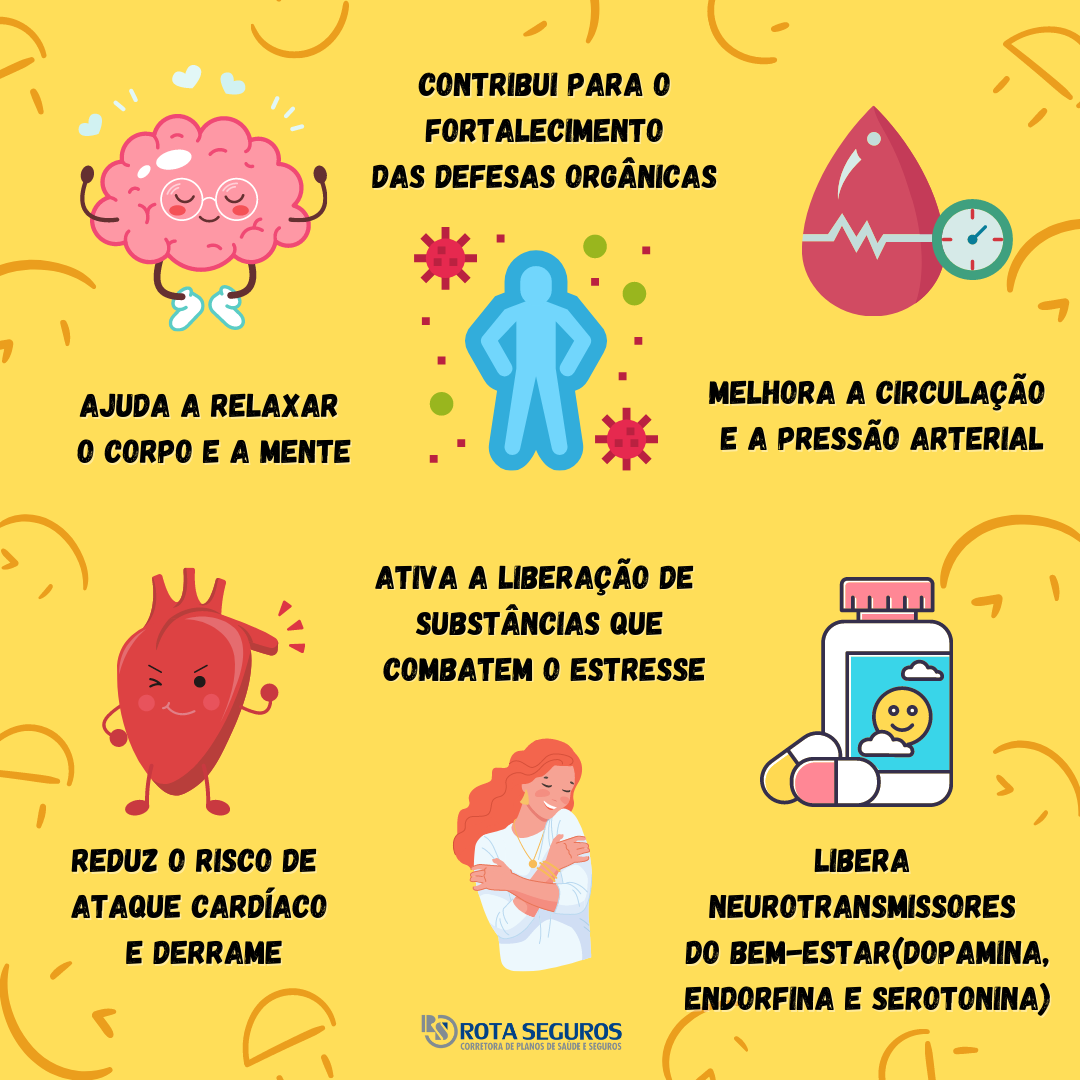 os benefícios do riso 