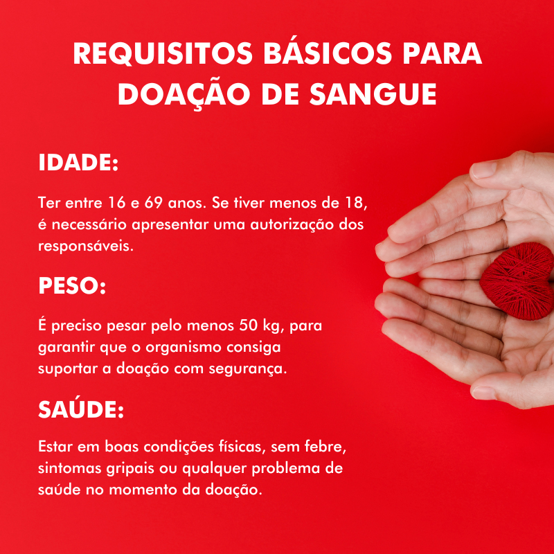 Quem pode doar sangue